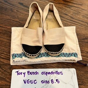 Tory Burch Espadrilles VGUC 8.5